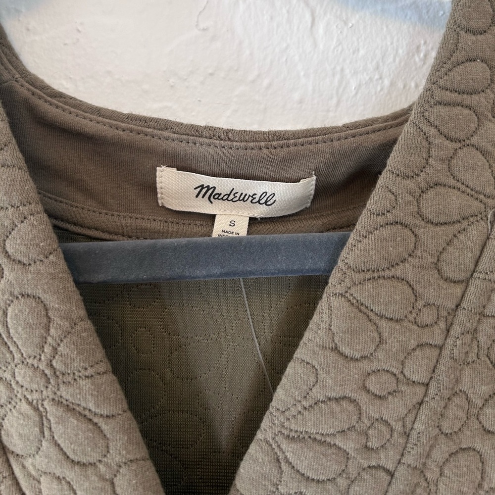 Madewell Floral Quilted Cardigan - Picture 2 of 4